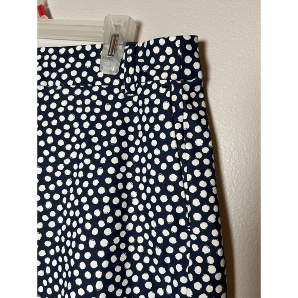 SPANX Women's Sunshine Shorts 4" Navy Polka Dot XL UPF 50+ Pull On Stretch Beach - Picture 4 of 5